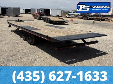 8.5x26 Iron Bull TDP Deckover Tilt Trailer - 14K GVWR -