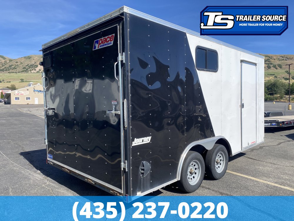 8.5x16 Pace American Journey Enclosed Cargo Trailer - 7K GVWR -