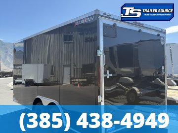 8.5x16 Wells Cargo Fast Trac Deluxe Enclosed Cargo Trailer - 7'0" Interior - 7K GVWR - .080 PolyCor