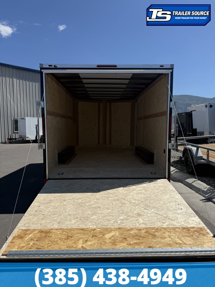 8.5x16 Wells Cargo Fast Trac Deluxe Enclosed Cargo Trailer - 7'0" Interior - 7K GVWR - .080 PolyCor