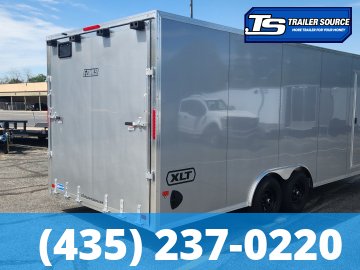 8.5x20 Alcom Aluminum EZ Hauler XLT Auto Trailer - 7'0" Interior - 10K GVWR -