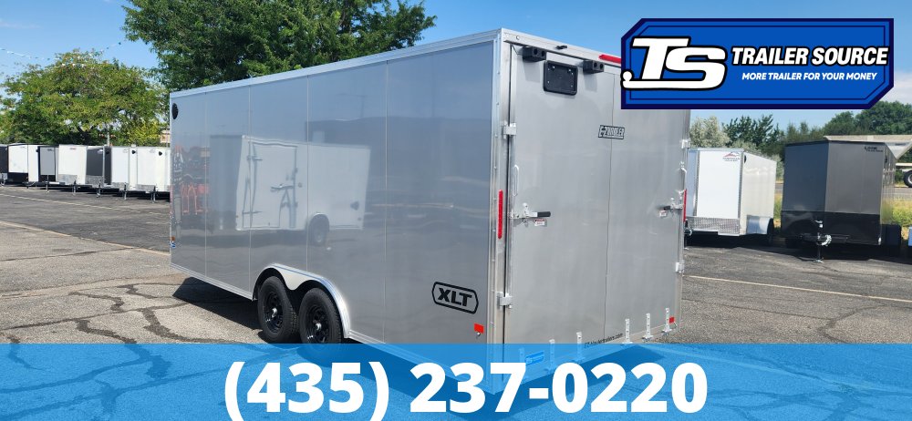 8.5x20 Alcom Aluminum EZ Hauler XLT Auto Trailer - 7'0" Interior - 10K GVWR -