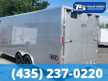 8.5x20 Alcom Aluminum EZ Hauler XLT Auto Trailer - 7'0" Interior - 10K GVWR -