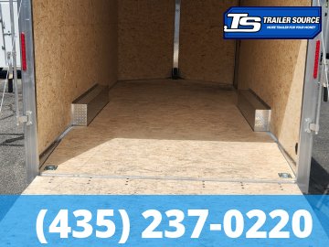 8.5x20 Alcom Aluminum EZ Hauler XLT Auto Trailer - 7'0" Interior - 10K GVWR -