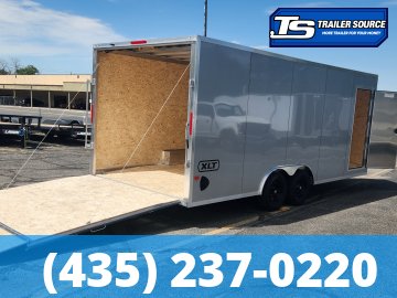 8.5x20 Alcom Aluminum EZ Hauler XLT Auto Trailer - 7'0" Interior - 10K GVWR -