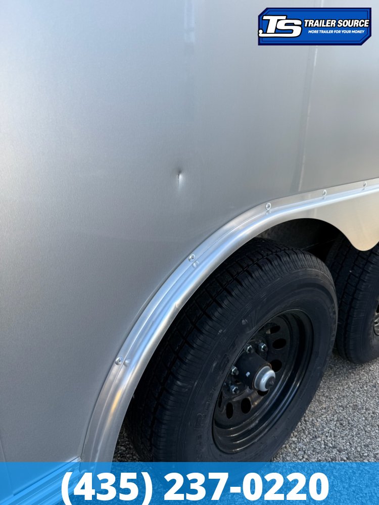 *SCRATCH N DENT*8.5x20 Alcom Aluminum EZ Hauler XLT Auto Trailer - 7'0" Interior - 10K GVWR -