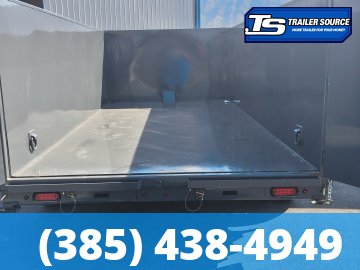 7x16 Lamar DT Dump Trailer - 48" Sides - 14K GVWR - Stabilizer Jacks, Telescopic