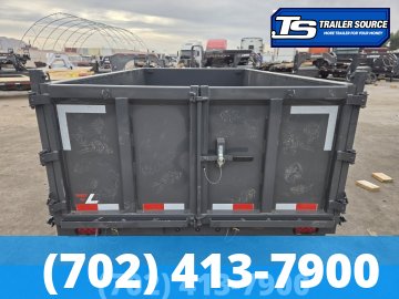 6.5x12 Lamar DM Dump Trailer - 36" Sides - 10K GVWR -