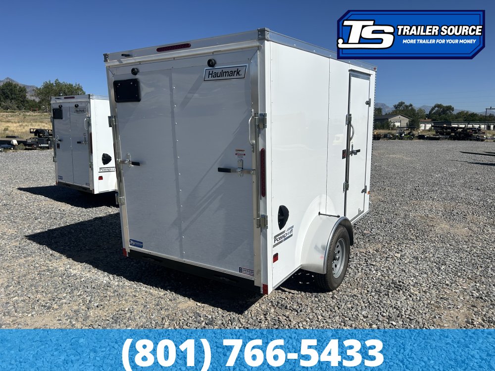 6x10 Haulmark Passport Enclosed Cargo Trailer - 6'6" Interior - 3.5K GVWR -