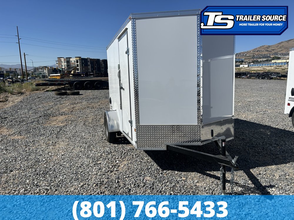 6x10 Haulmark Passport Enclosed Cargo Trailer - 6'6" Interior - 3.5K GVWR -