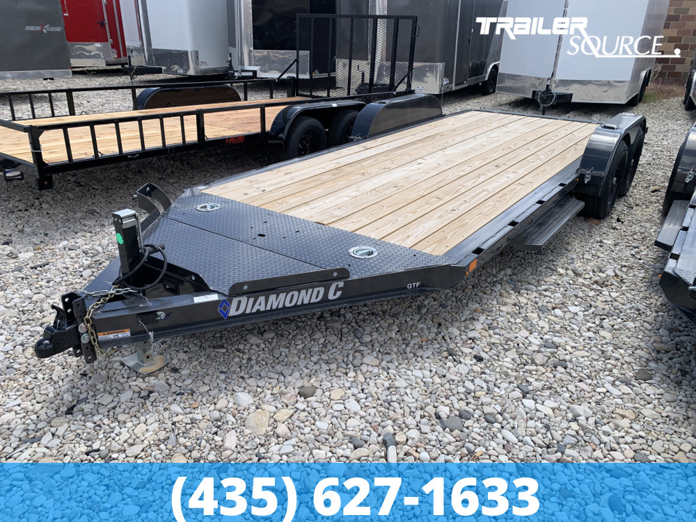 7x18 Diamond C GTF 10K Car Hauler Trailer