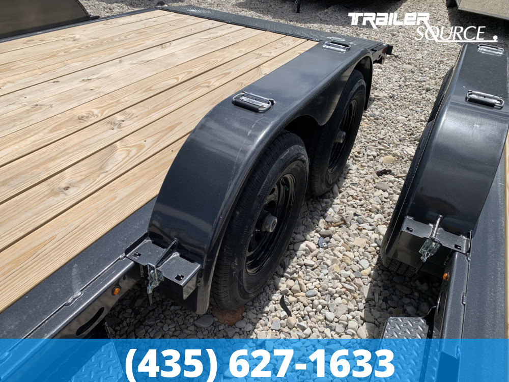 7x18 Diamond C GTF 10K Car Hauler Trailer