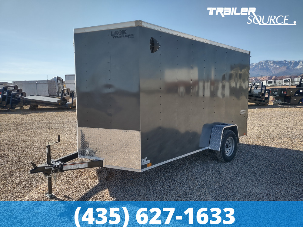 6.5x12 Look Element 6'6" Interior Single Axle Enclosed Cargo