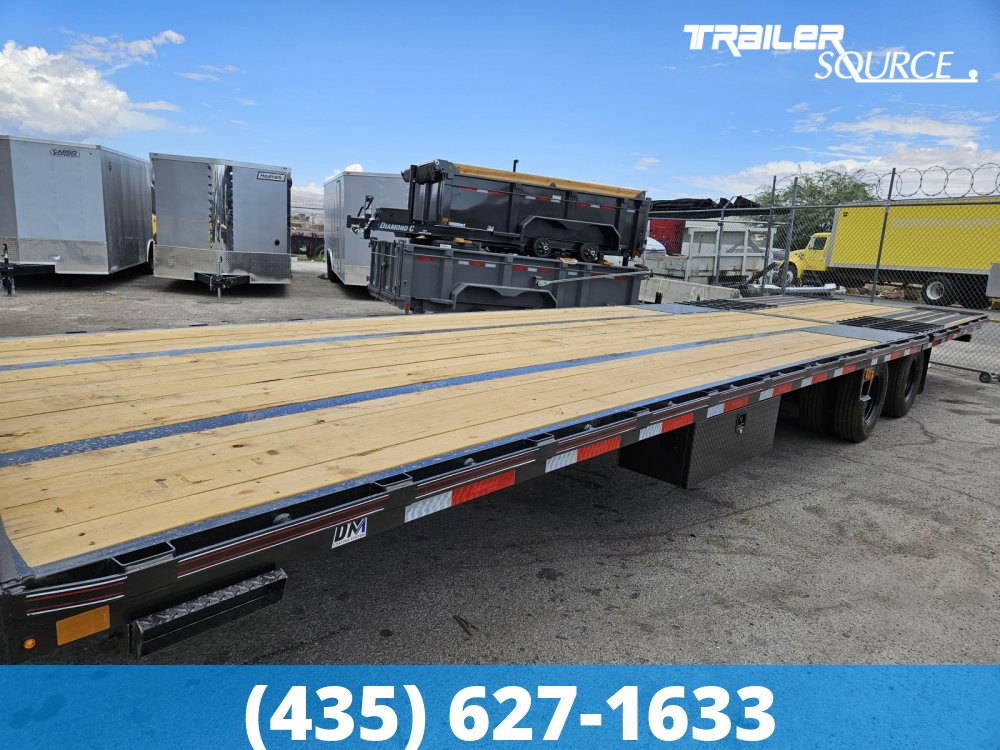 8.5x35 Diamond C FMAX HDT 35' 25.9K Hydraulic Dovetail Gooseneck
