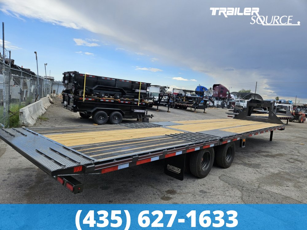 8.5x35 Diamond C FMAX HDT 35' 25.9K Hydraulic Dovetail Gooseneck
