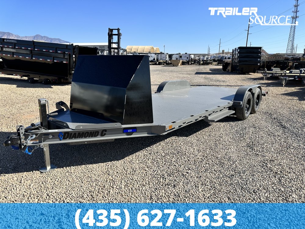 7x20 Diamond C GTF 10K Car Hauler Trailer