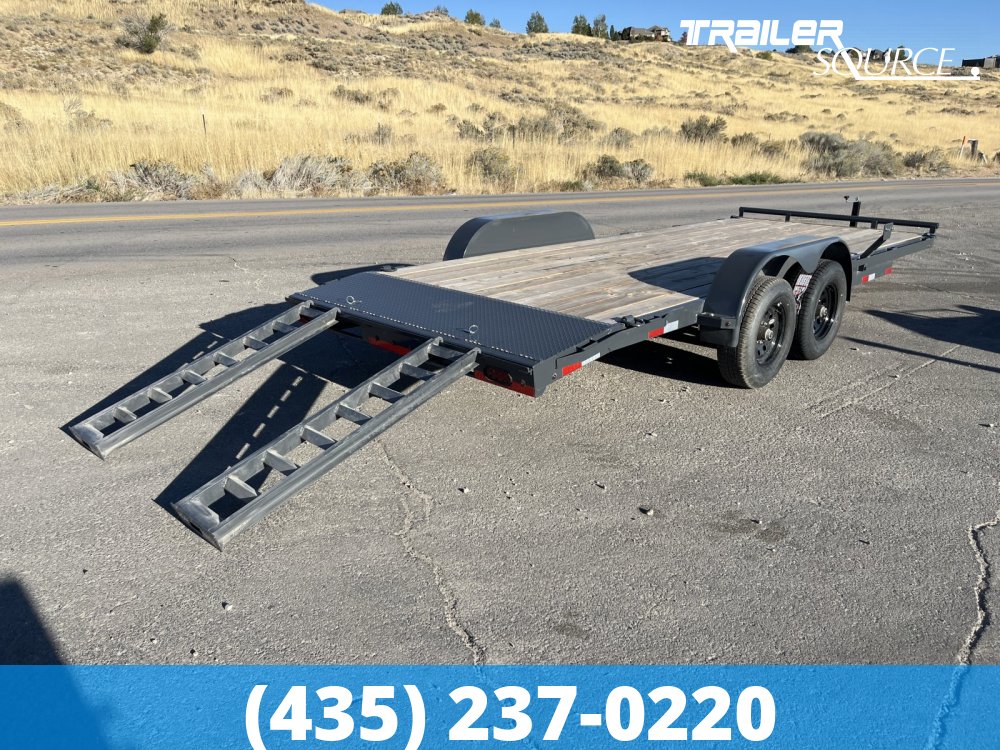 7x20 Lamar Car Hauler 10K Car Hauler Trailer