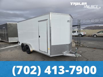 7.5x16 Alcom EZ Hauler 7'0" Interior Enclosed Cargo