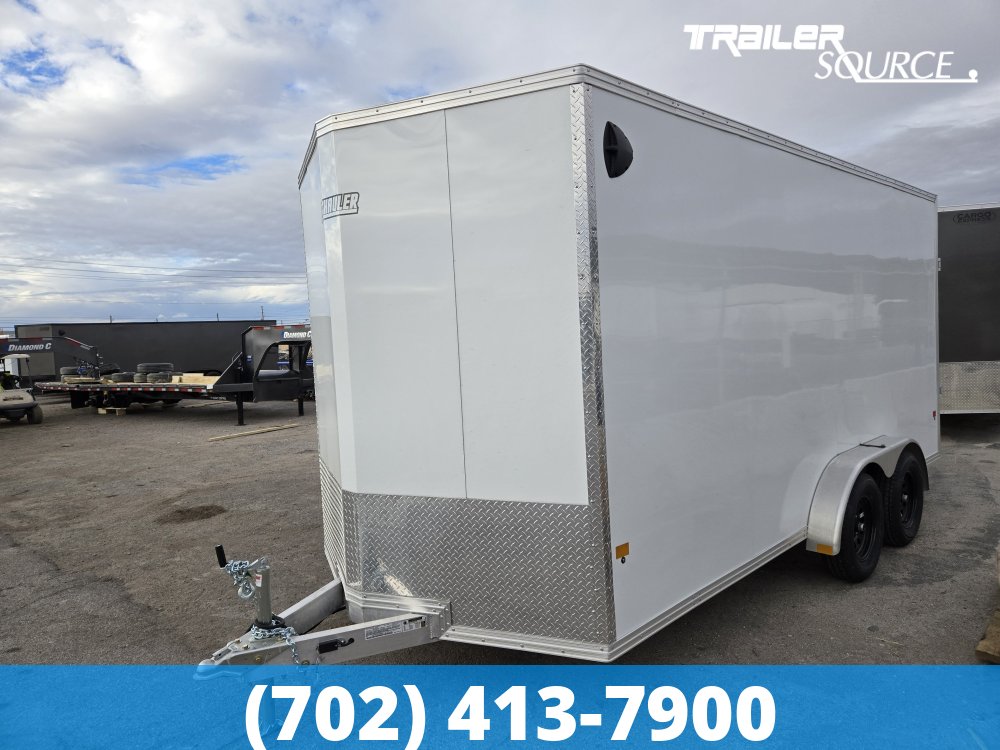 7.5x16 Alcom EZ Hauler 7'0" Interior Enclosed Cargo