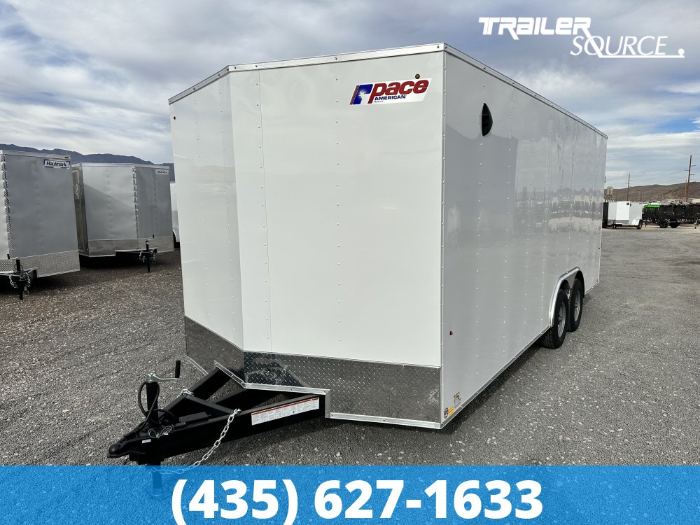 8.5x20 Pace American Outback DLX 7'0" Interior 10K Tandem Axle Enclosed Cargo