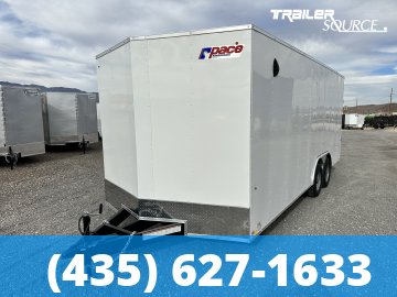 8.5x20 Pace American Outback DLX 7'0" Interior 10K Tandem Axle Enclosed Cargo