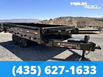 8.5x14 Iron Bull DDP 15K Dump Trailer