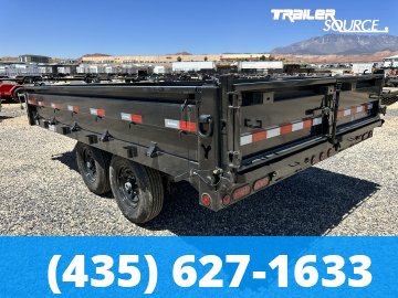 8.5x14 Iron Bull DDP 15K Dump Trailer