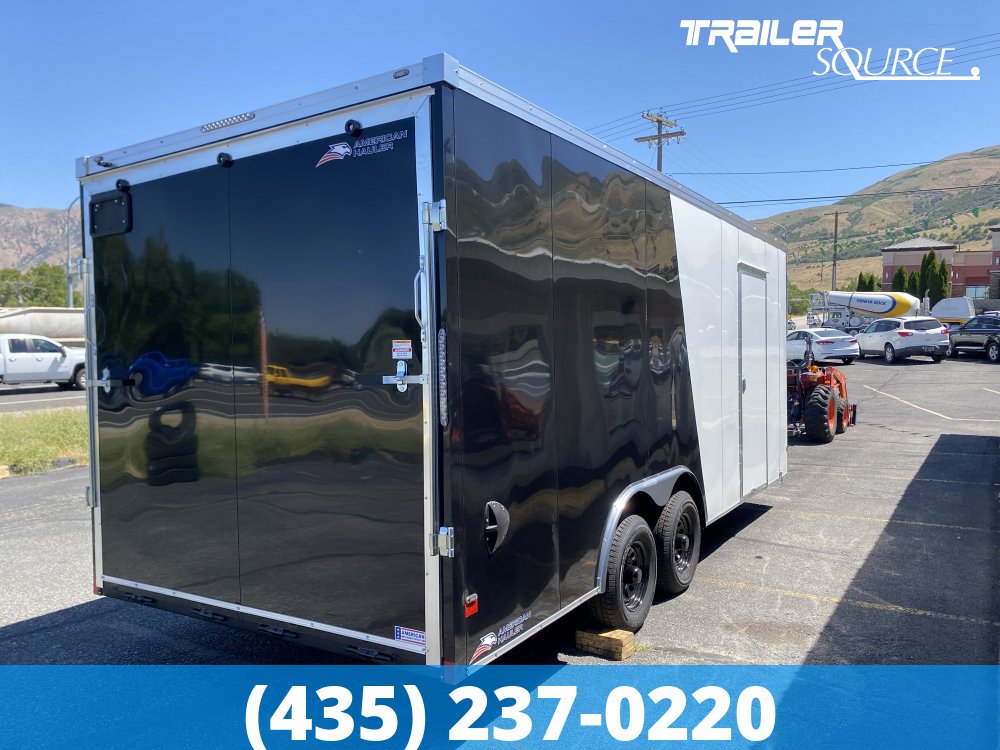 8.5x20 American Hauler Night Hawk 7'6" 10K Tandem Axle Enclosed Cargo