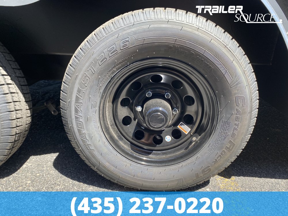 8.5x20 American Hauler Night Hawk 7'6" 10K Tandem Axle Enclosed Cargo