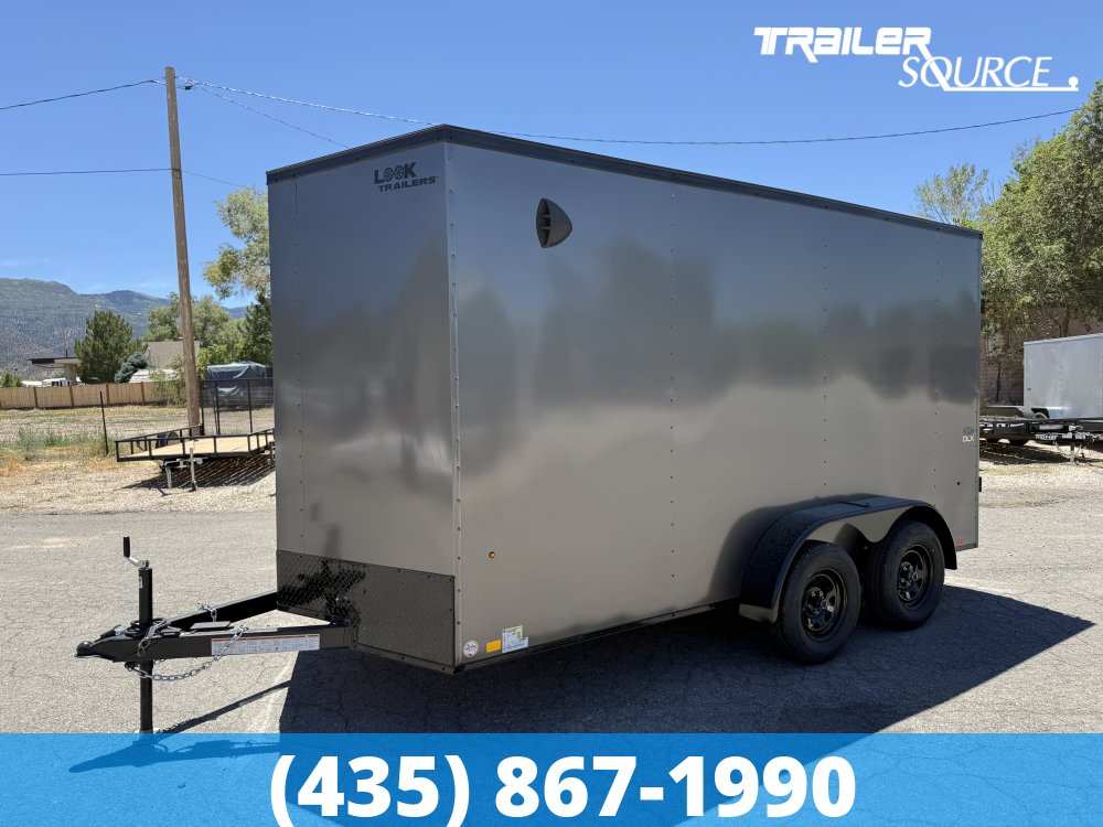 7x14 Look ST DLX 7'0" Interior 7K Tandem Axle Enclosed Cargo