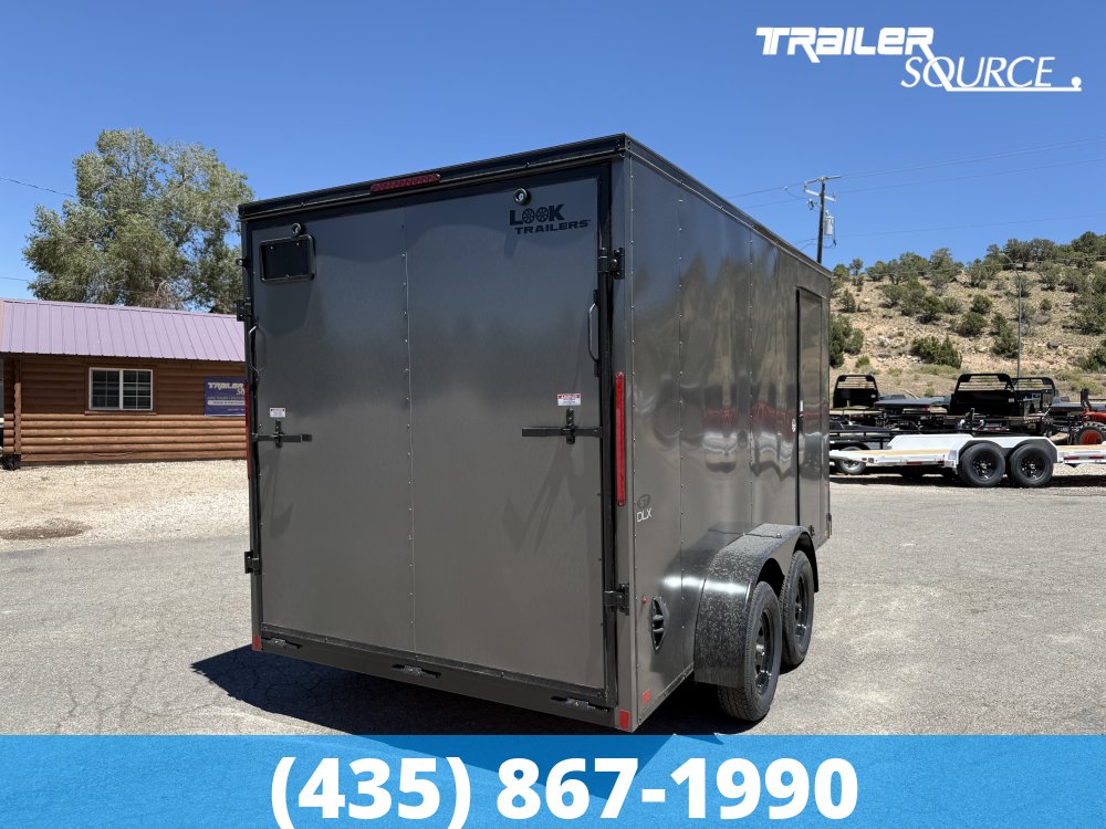 7x14 Look ST DLX 7'0" Interior 7K Tandem Axle Enclosed Cargo