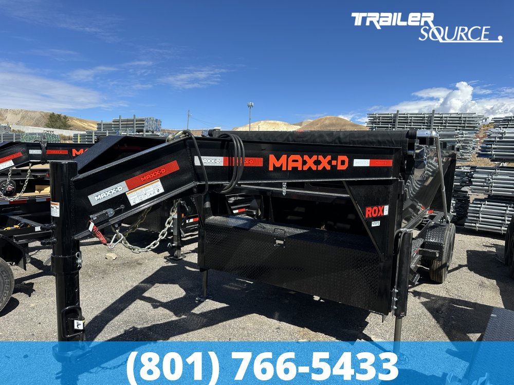 7x14 Maxx-D ROX Gooseneck Roll Off Trailer