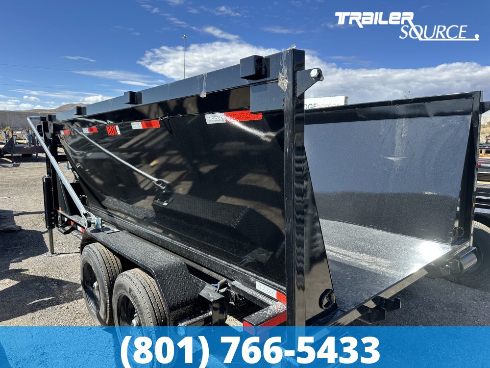 7x14 Maxx-D ROX Gooseneck Roll Off Trailer
