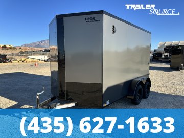 7x12 Look ST DLX 6'6" Interior 7K Tandem Axle Enclosed Cargo