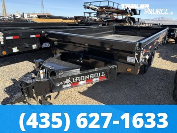 8.5x14 IronBull DDP 15K Dump Trailer