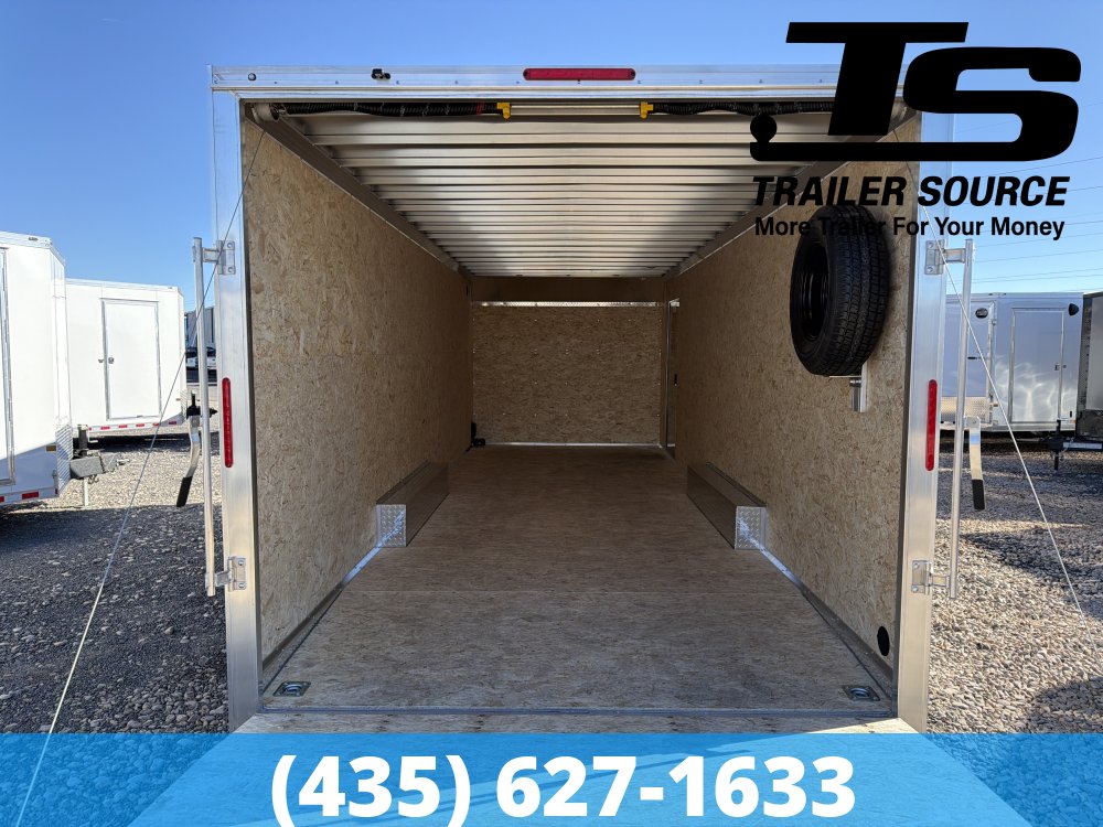 8.5x24 Alcom Aluminum XLT Enclosed Car Hauler