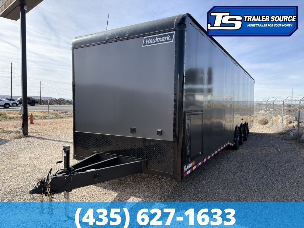 8.5x34 Haulmark Edge Turbo Pkg Premium Enclosed Race Car Hauler
