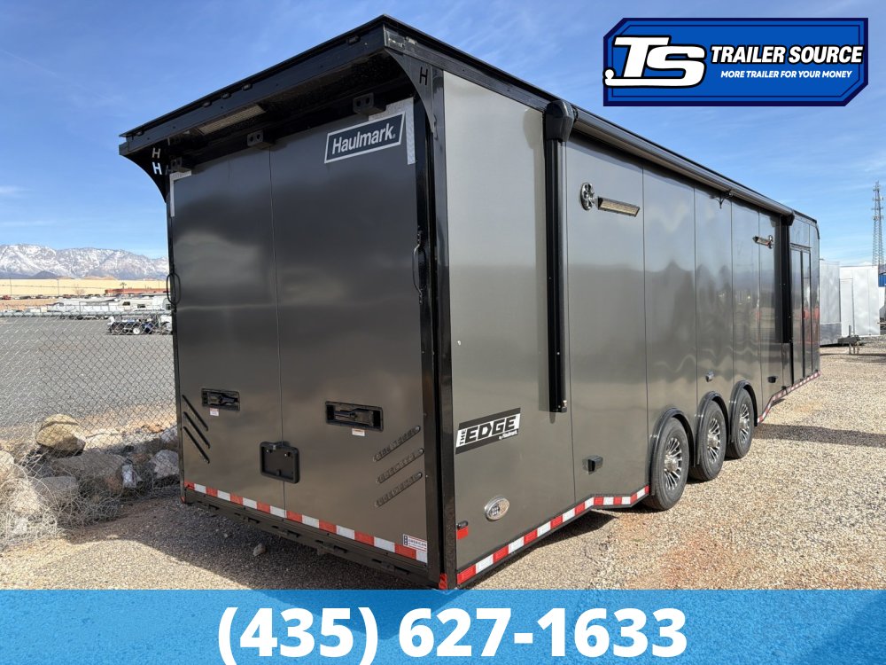 8.5x34 Haulmark Edge Turbo Pkg Premium Enclosed Race Car Hauler
