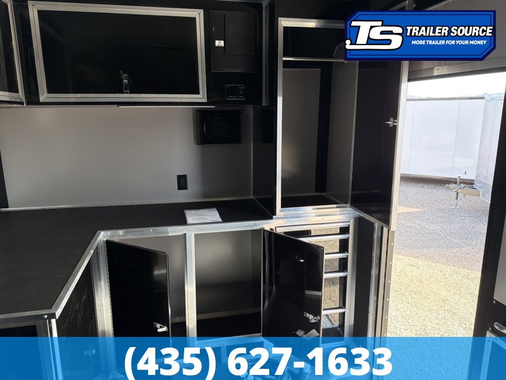 8.5x34 Haulmark Edge Turbo Pkg Premium Enclosed Race Car Hauler