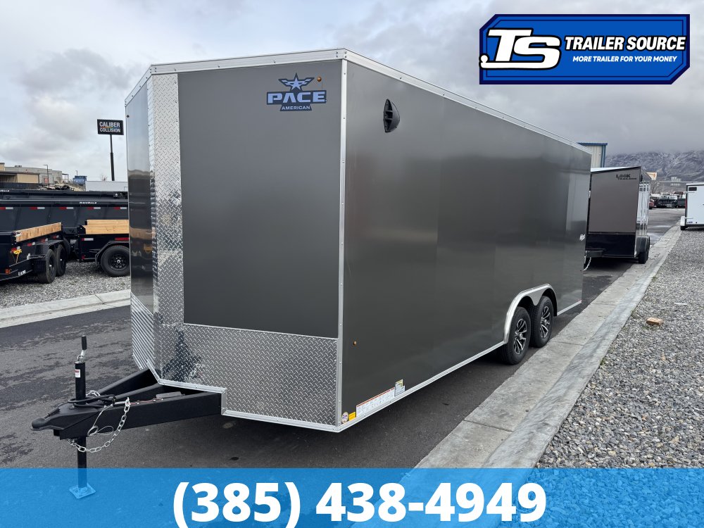 8.5x20 Pace American Outback Deluxe Enclosed Cargo