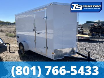 6x12 American Hauler Arrow Enclosed Cargo Trailer - 6'6" Interior - 3.5K GVWR -
