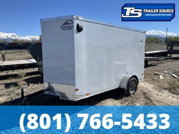 6x12 American Hauler Arrow Enclosed Cargo Trailer - 6'6" Interior - 3.5K GVWR -