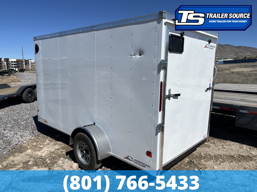 6x12 American Hauler Arrow Enclosed Cargo Trailer - 6'6" Interior - 3.5K GVWR -