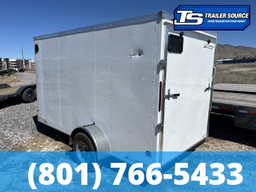6x12 American Hauler Arrow Enclosed Cargo Trailer - 6'6" Interior - 3.5K GVWR -
