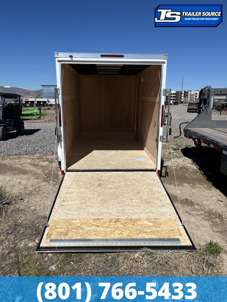 6x12 American Hauler Arrow Enclosed Cargo Trailer - 6'6" Interior - 3.5K GVWR -