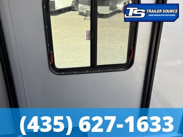 7.5x18 Look Moab Enclosed Cargo Trailer - 8'0" Interior - 10K GVWR - .080 PolyCor, Black Out Package, Ramp Door