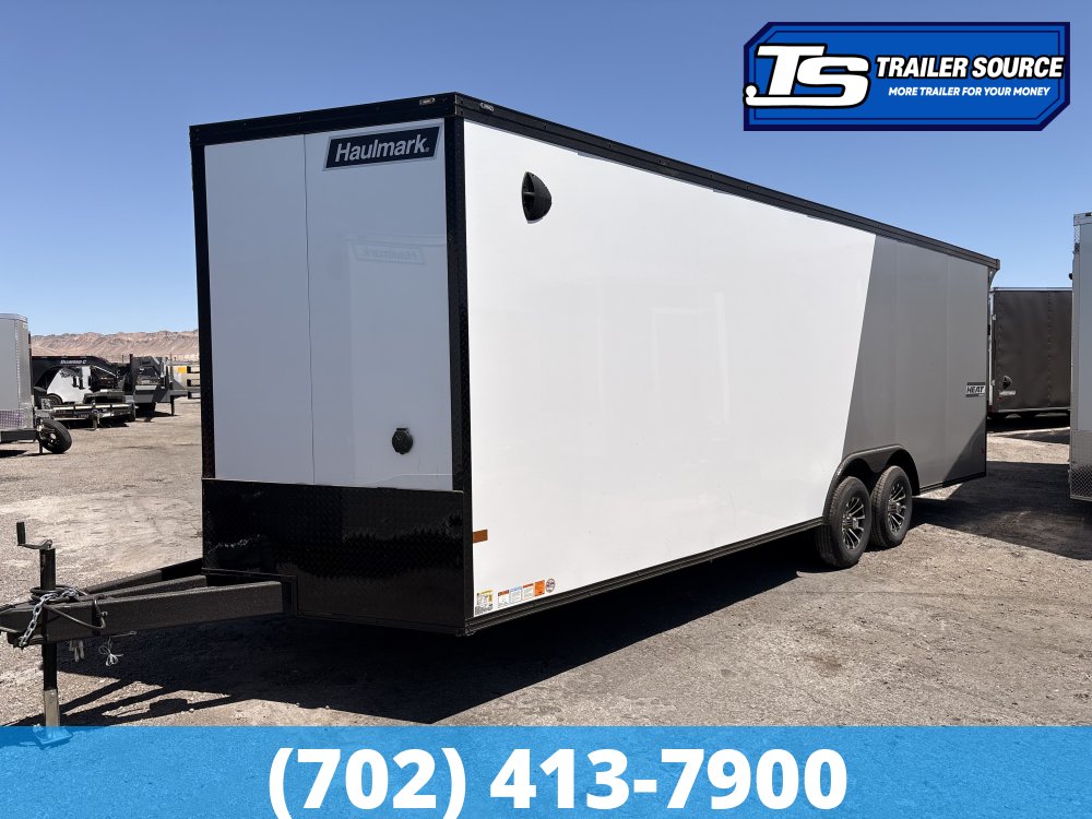8.5x20 Look Element SE Enclosed Cargo Trailer - 7'0" Interior - 10K GVWR - .080 PolyCor, Alloy Wheels, Black Out Package, Rear Spoiler w/ Load Lights