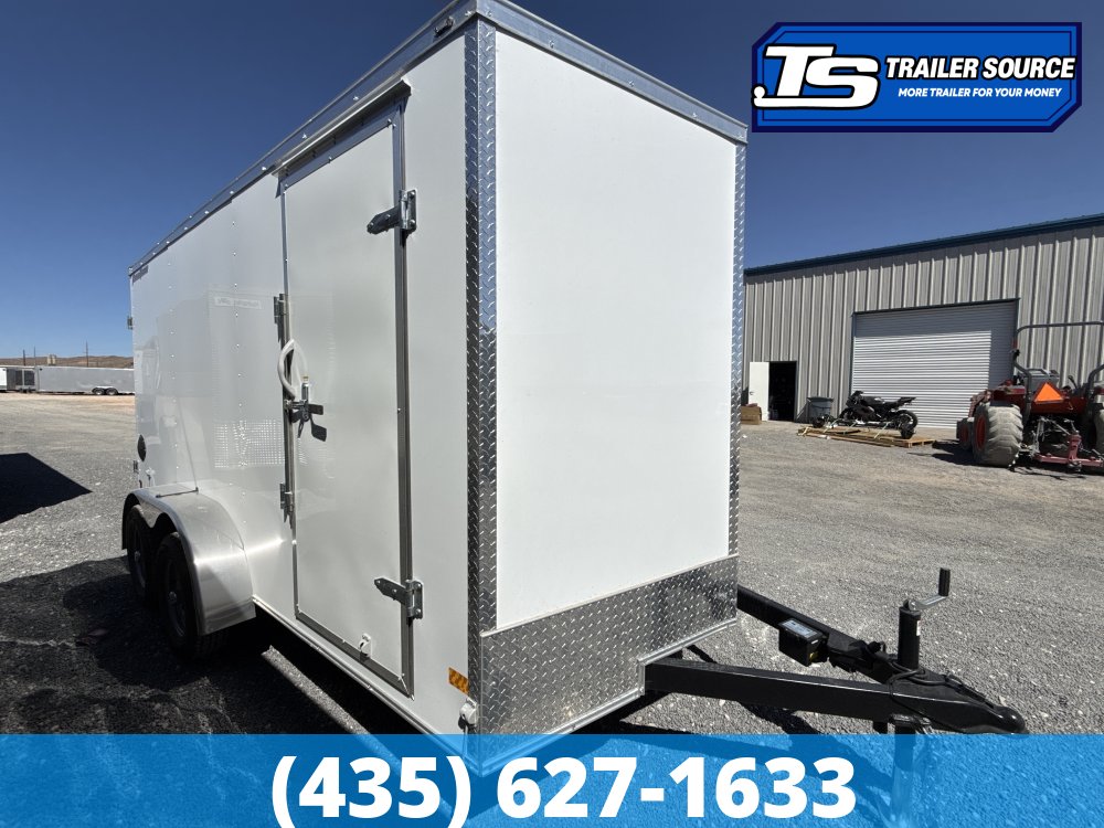7x14 Wells Cargo FastTrac Enclosed Cargo Trailer - 6'6" Interior - 7K GVWR - Barn Doors
