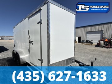 7x14 Wells Cargo FastTrac Enclosed Cargo Trailer - 6'6" Interior - 7K GVWR - Barn Doors