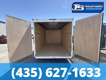 7x14 Wells Cargo FastTrac Enclosed Cargo Trailer - 6'6" Interior - 7K GVWR - Barn Doors